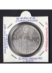 1994 - SPAGNA 2000 Pesetas Juan Carlos Assemblea Fmi-Bm